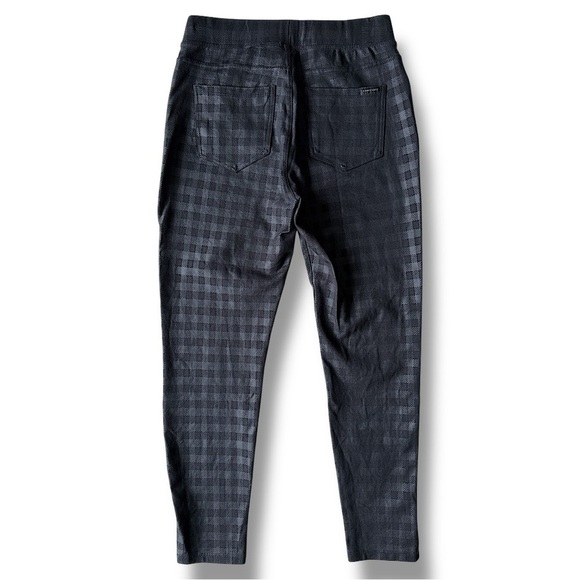 Anthropologie Sanctuary Black Checkered Runway Leggings - Picture 4 of 16